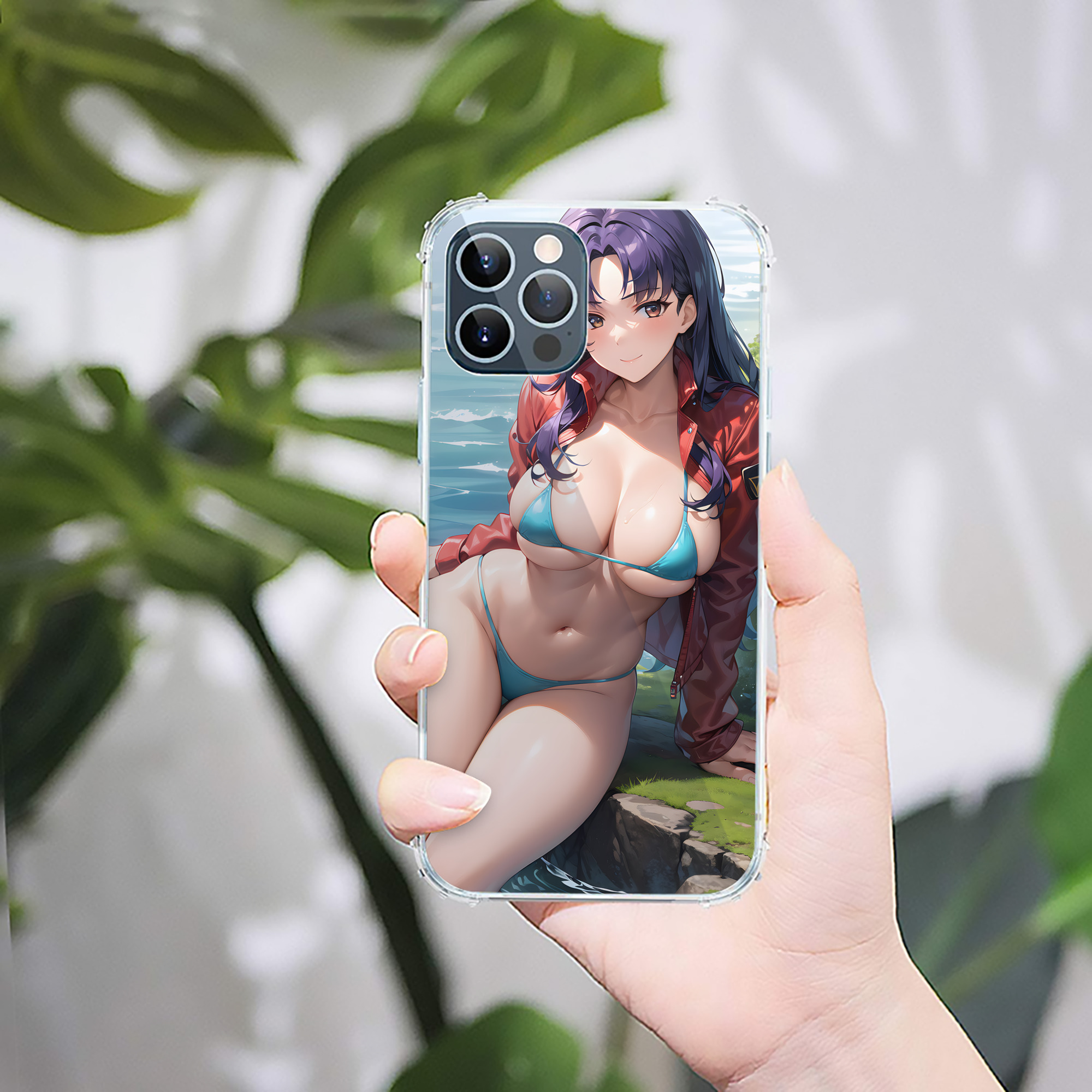 （画像用） EVA 新世紀エヴァンゲリオン 【iPhone 12シリーズ対応】透明スマホケース（クリアソフトケース）
